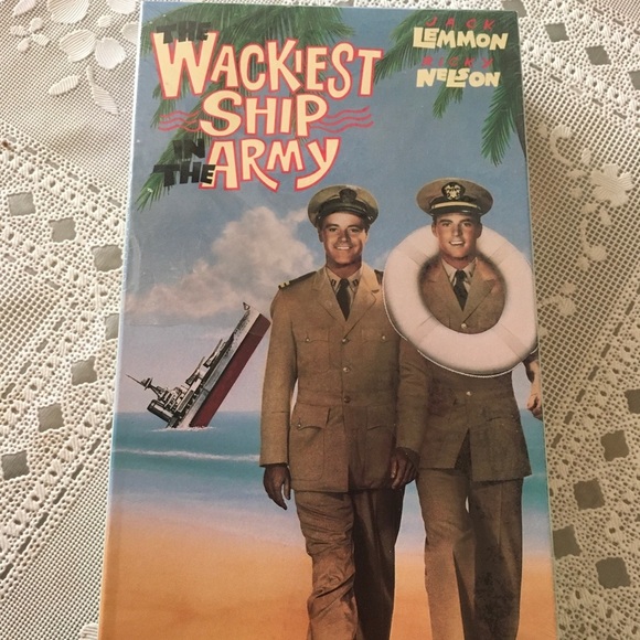 The Wackiest Ship in the Army, 1960 ‧ War/Comedy, Jack Lemmon, Ricky Nelson, VHS - Picture 1 of 5